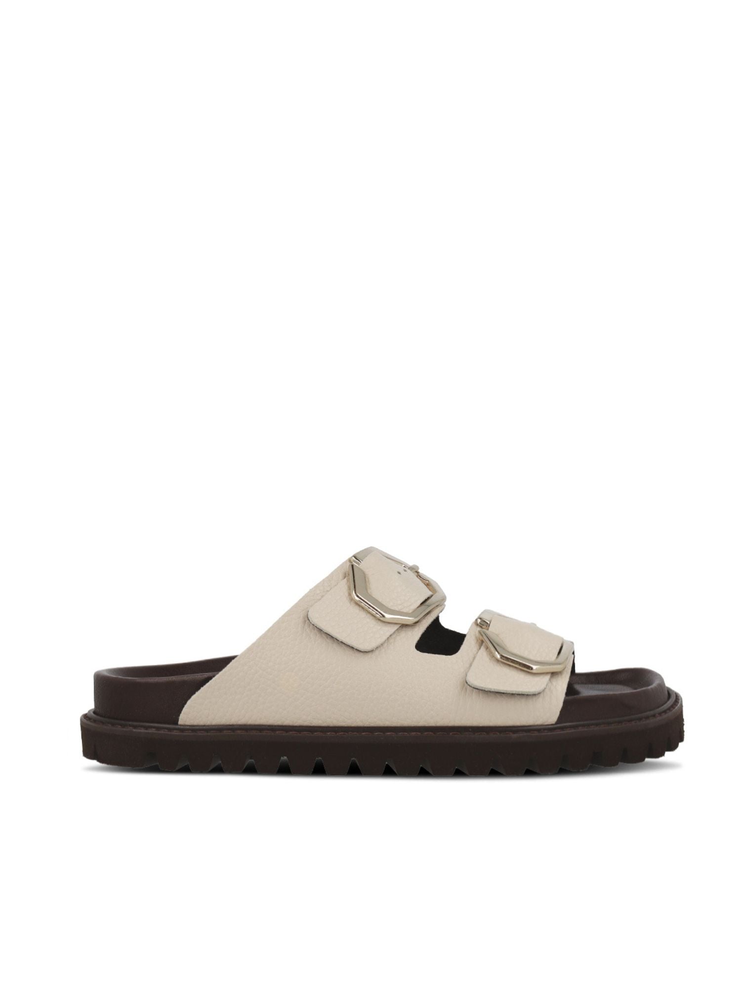 GALIA EMBOSSED LEATHER CHALK