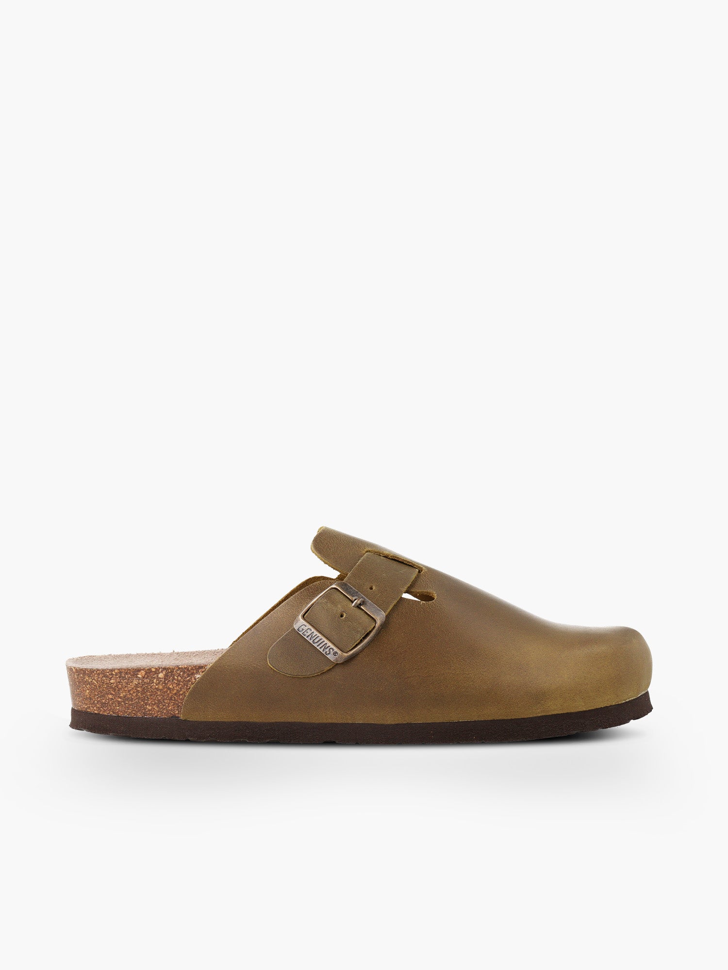 RIVA OILED LEATHER KAKI WOMAN