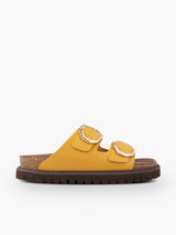 GALIA LEATHER EMBOSSED AMBER