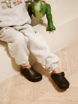 SHETLAND OILED LEATHER BLACK