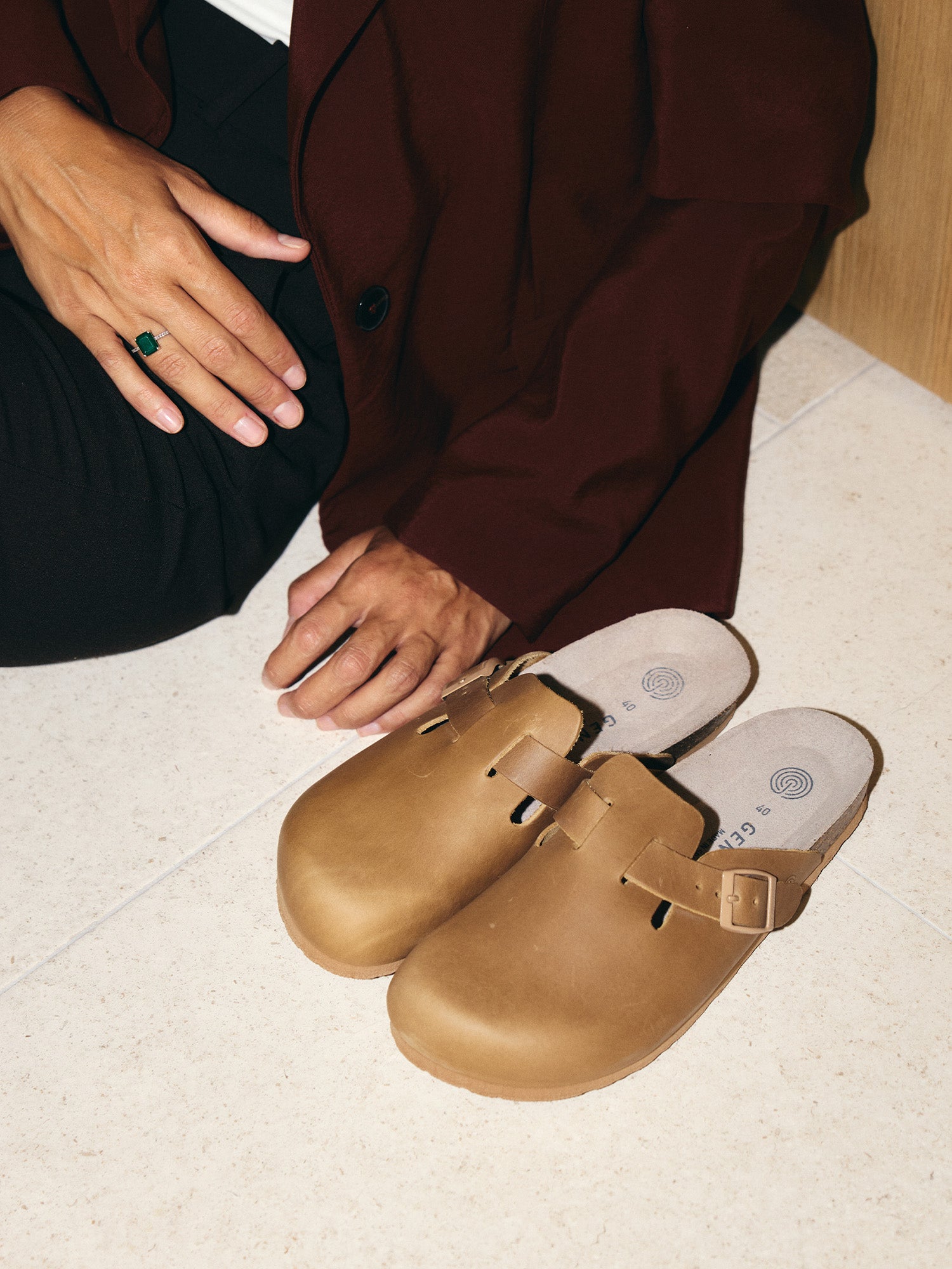 RIVA OILED LEATHER CLAY UNISEX