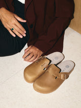 RIVA OILED LEATHER CLAY UNISEX